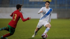 Ο Γιώργος Κανελλόπουλος με τη φανέλα της Εθνικής Ελπίδων