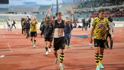 Οι παίκτες της ΑΕΚ στον Βόλο