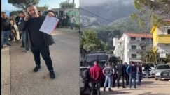 Κλιμακώνεται η ένταση στην Αλβανία: Απειλούν να γκρεμίσουν σπίτι συνεργάτη του Μπελέρη στη Χιμάρα
