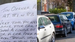 Έντρομη γυναίκα βρήκε απειλητικό μήνυμα στο αυτοκίνητο της παρά το γεγονός ότι είχε παρκάρει σωστά 