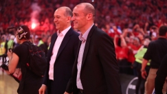 Ο Γιώργος και ο Παναγιώτης Αγγελόπουλος. 