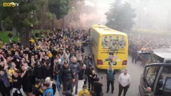Ο κόσμος της ΑΕΚ στο ξενοδοχείο