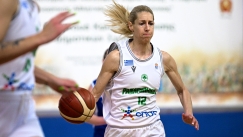 Η Σωτηρίου με την φανέλα του Παναθηναϊκού