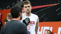 Ο Σάσα Βεζένκοβ στο Κάουνας. 