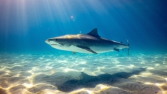 Διαβολό - καρχαρίας 910 κιλών πιάστηκε σε δίχτυα ψαρά αφήνοντας τον με το στόμα ανοιχτό 