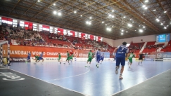 Πλάνο από το ματς της Ελλάδας με την Σαουδική Αραβία στο χάντμπολ