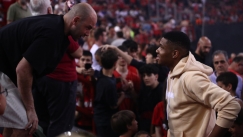 Συναντήθηκαν και μίλησαν στο ΣΕΦ Αντετοκούνμπο - Σπανούλης