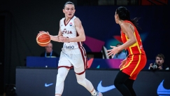 Φάση απο τον αγώνα Λετονίας - Ισπανίας. 