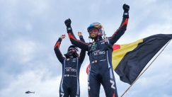 Πρώτη νίκη για τον Νεβίλ φέτος στο WRC, αφιερωμένη στην μνήμη του Μπριν (vid)