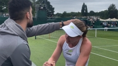 Η Δέσποινα Παπαμιχαήλ στο Wimbledon