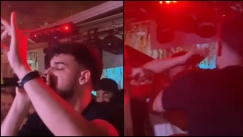 Καρέ-καρέ το ξύλο στο live του Sidarta: Η στιγμή που δέχεται μπουνιές (vid)