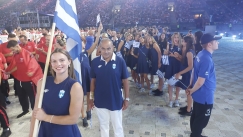 Η Ελίνα Τζένγκο σημαιοφόρος της ελληνικής ομάδας στους 3ους ευρωπαϊκούς αγώνες