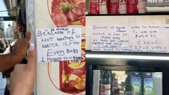 Μεγαλείο ψυχής από μετανάστη στην Κυψέλη: «Λόγω καύσωνα το νερό είναι δωρεάν για όλους»