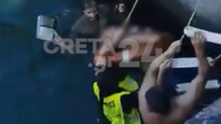 Στιγμές πανικού στο λιμάνι του Ηρακλείου: Γυναίκα βούτηξε για να αυτοκτονήσει