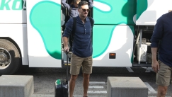 Προσγειώθηκε στο Κόζιτσε η αποστολή του Παναθηναϊκού (vid)