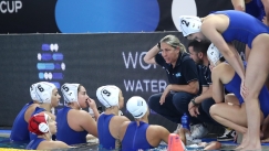 Η Αλεξία Καμμένου στον πάγκο της εθνικής ομάδας