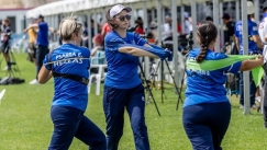 Η Μάρθα Γκορίλα στο παγκόσμιο πρωτάθλημα τοξοβολίας 