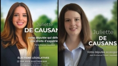 Χαμός στη Γαλλία με το υπερβολικό photoshop υποψήφιας σε προεκλογική αφίσα της