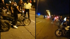 Η στιγμή που η αστυνομία κάνει τσακωτούς νεαρούς «κοντράκηδες» (vid)