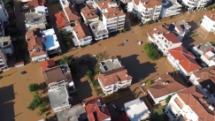Συγκλονιστικό βίντεο: Απόκοσμο τοπίο η Λάρισα μετά τις πλημμύρες