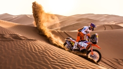 Μια αγωνιστική KTM απευθείας από το Rally Dakar