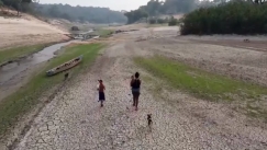 Δυστοπικές εικόνες στη Βραζιλία: Η χειρότερη ξηρασία στον Αμαζόνιο τα τελευταία 121 χρόνια (vid)