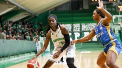 Φάση από τον αγώνα Παναθηναϊκός - Εσπερίδες. 