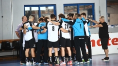 H ομάδα χάντμπολ του ΠΑΟΚ σε τάιμ άουτ