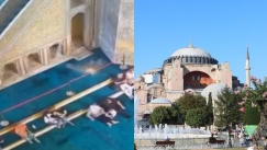 Πέφτουν θραύσματα από τον τρούλο της Αγίας Σοφίας: «Θα καταρρεύσει αν δεν αποκατασταθεί» (vid)