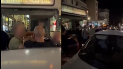 Άγριος καβγάς στον Βύρωνα με μπουνιές και βρισίδια: Επιβάτης κατέβηκε από λεωφορείο και έσπασε καθρέφτη ΙΧ που εμπόδιζε (vid)