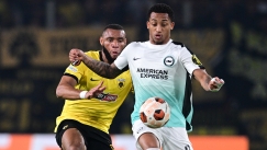 Ο Μουκουντί στο ματς με τη Μπράιτον