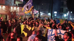 Πορεία οπαδών ΑΕΚ και Μαρσέιγ