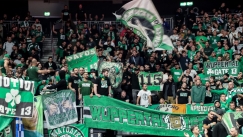 Ο κόσμος του Παναθηναϊκού κόντρα στην Άλμπα Βερολίνου