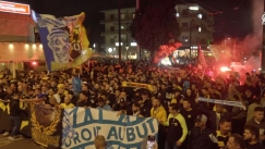 Οι οπαδοί της Μαρσέιγ στη Νέα Φιλαδέλφεια