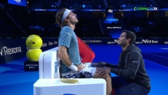  Ο Στέφανος Τσιτσιπάς αποχώρησε από τα ATP Finals στο Τορίνο