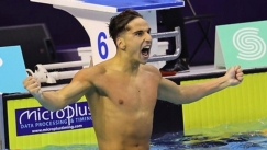 Ο Στέργιος Μπίλας πανηγυρίζει