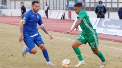 Μονομαχία παικτών στο Λεβαδειακός- Νίκη Βόλου 