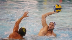 Φάση από το ΠΑΟΚ - ΑΕΚ στο πόλο