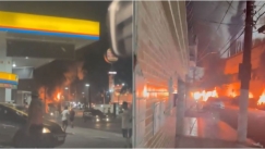 ΦΩΤΙΕΣ ΣΤΗΝ ΣΑΝΤΟΣ ΜΕΤΑ ΤΟΝ ΥΠΟΒΙΒΑΣΜΟ