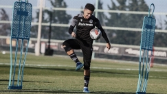 Ο Τάισον στην προπόνηση του ΠΑΟΚ 