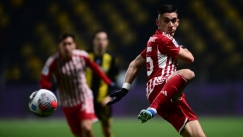 Ο Αλεξανδρόπουλος στον αγώνα με τον Άρη