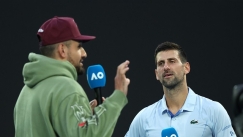 Ο Κύργιος παίρνει συνεντευξη από τον Νόβακ Τζόκοβιτς