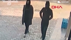 Επίθεση σε εκκλησία στον Βόσπορο: Βίντεο ντοκουμέντο με τους δράστες (vid)
