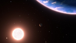 Αστρονόμοι παρατήρησαν τον μικρότερο εξωπλανήτη με υδρατμούς στην ατμόσφαιρά του
