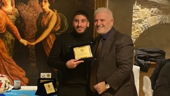 Ο Μελισσανίδης στην κοπή της πίτας της ΕΠΣ Ανατολικής Αττικής