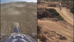 Σοκαριστικό βίντεο από το δυστύχημα σε αγώνα motocross: Η στιγμή που ο 17χρονος κάνει το άλμα θανάτου