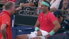 Ο Ναδάλ σε ιατρικό τάιμ άουτ