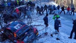 «Υπερωρίες» από τους θεατές του Ράλλυ Μόντε Κάρλο για να ξεκολλήσουν τα αγωνιστικά (vid)