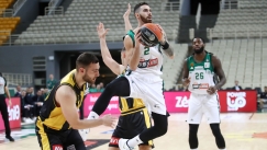 Φάση από των αγώνα του 1ου γύρου, Παναθηναϊκός - ΑΕΚ.