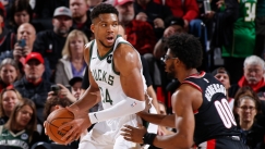 Ο Γιάννης Αντετοκούνμπο.